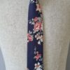 Coral Rose Navy Modern Floral Tie New Zealand