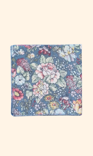 Pastel Floral Pocket Square